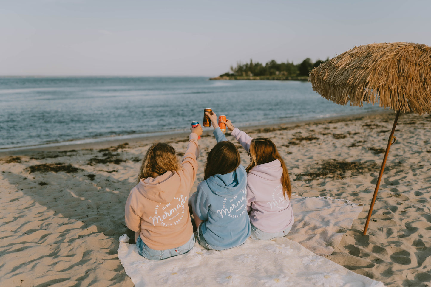 south shore hoodie (dusty pink)