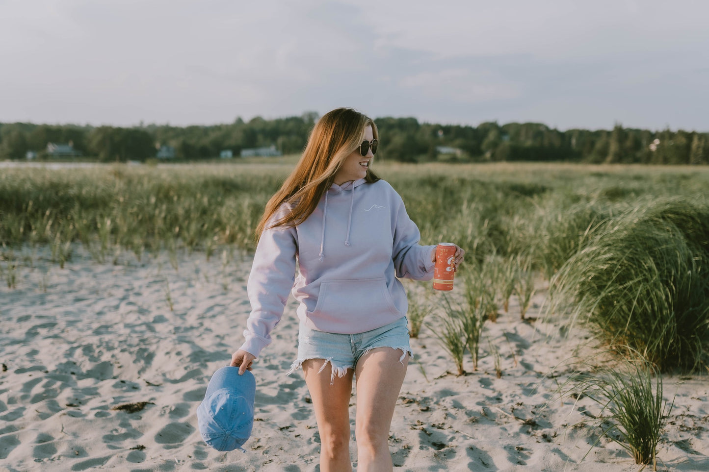 south shore hoodie (lavender)