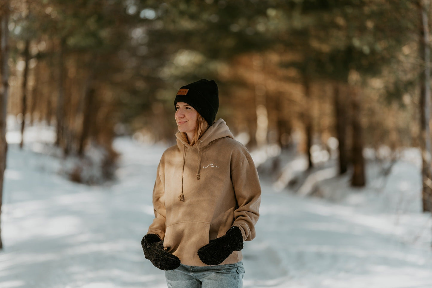 south shore hoodie (sandstone)