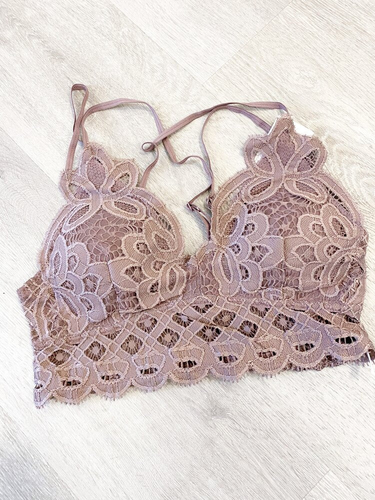 breanna bralette in dusty purple