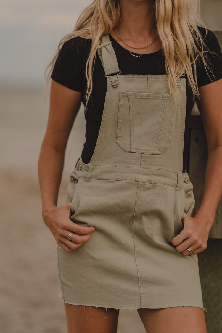 sage overalls